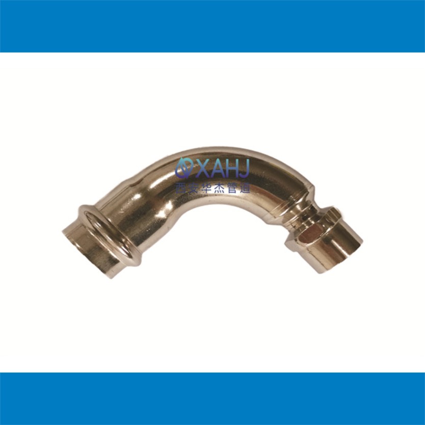 90°異徑內絲彎頭-雙卡壓